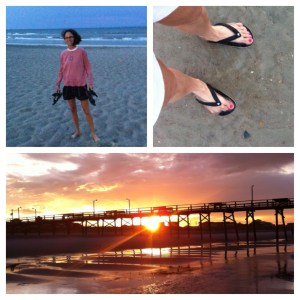 Sunrise on the NC coast