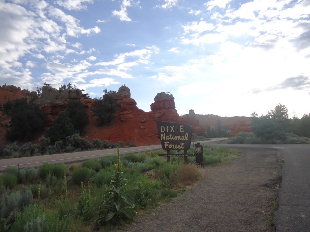 Entering Red Canyon