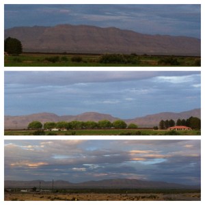 Morning over Fort Hancock, TX